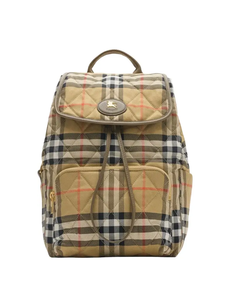 Women's Horseshoe Check Logo Backpack