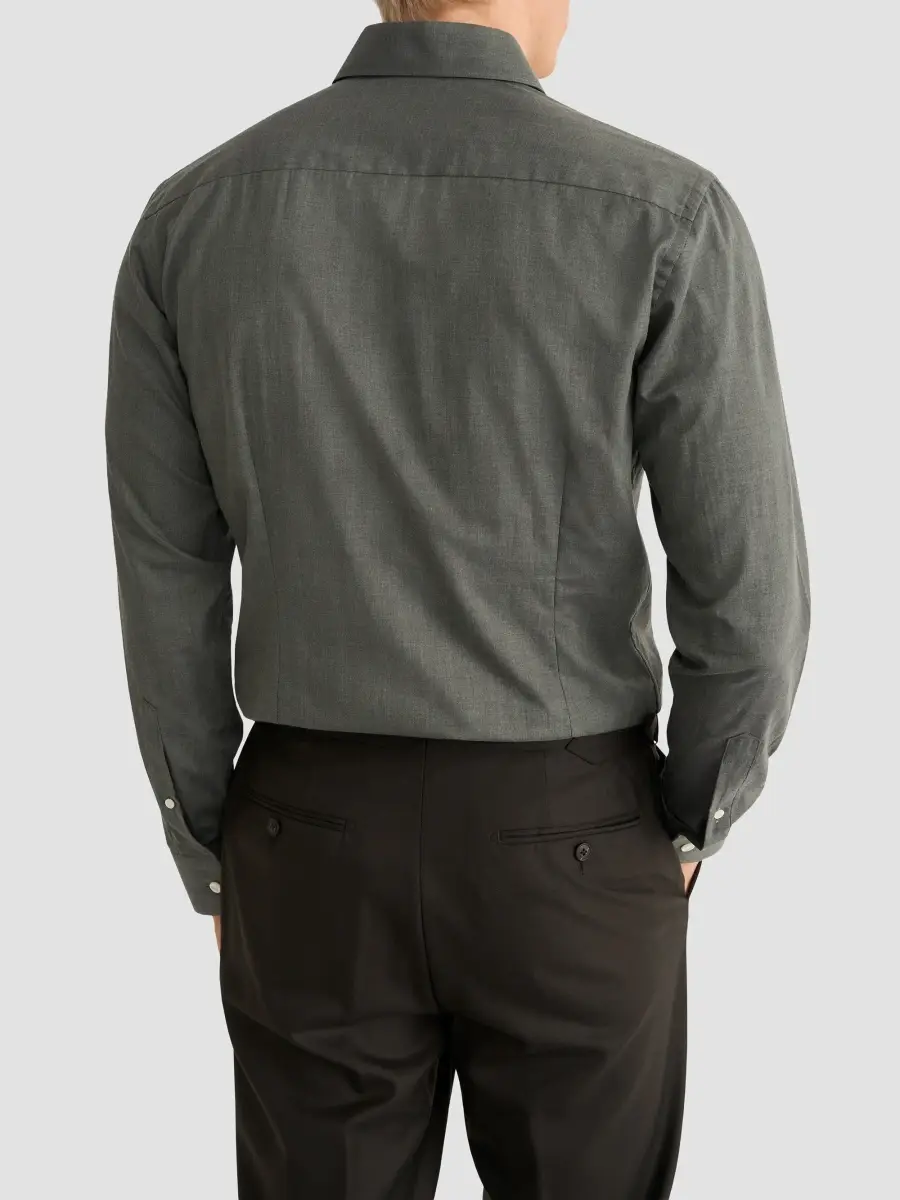 Eton Men's Flannel Button-Up Shirt | Thumbnail 3 Eton Men's Flannel Button-Up Shirt | Thumbnail 3
