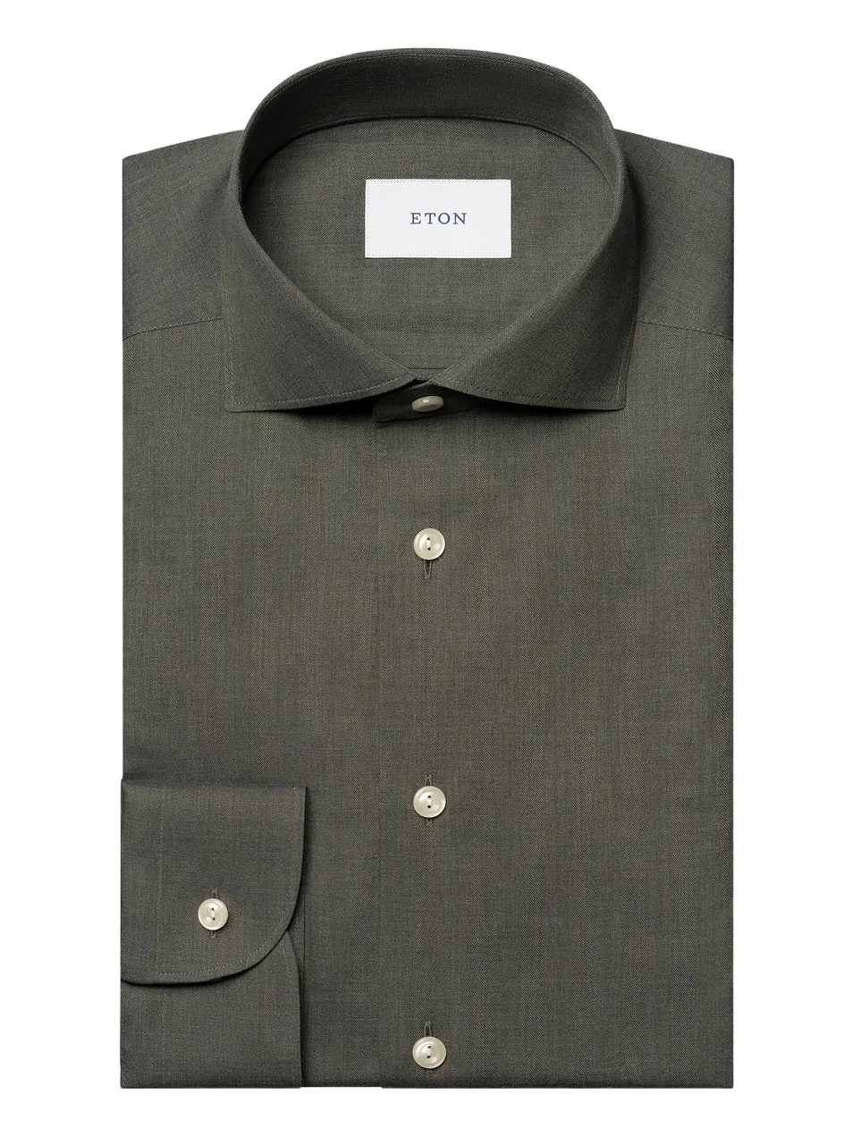 Eton Men's Flannel Button-Up Shirt