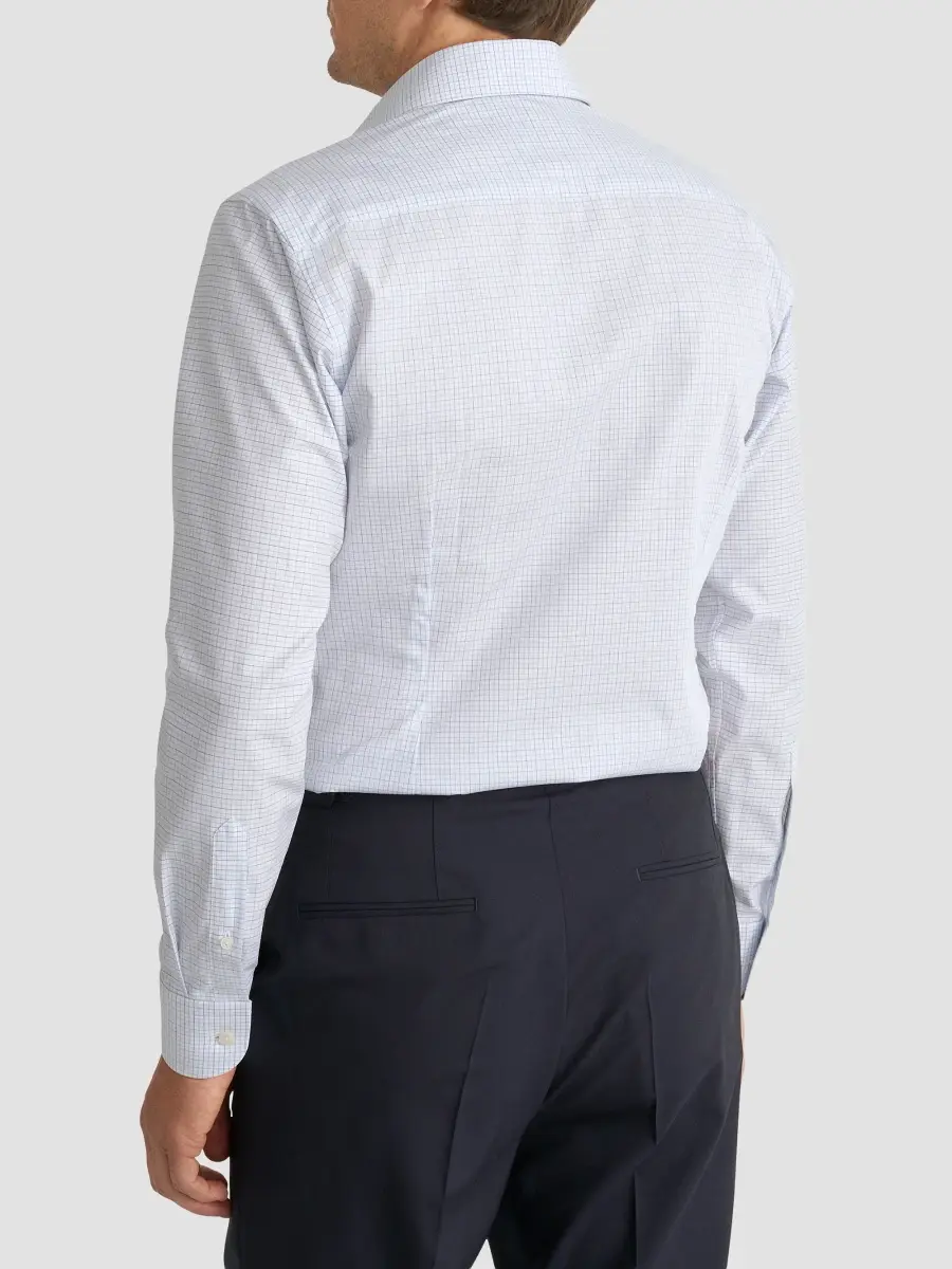 Eton Men's Cotton Check Shirt | Thumbnail 3 Eton Men's Cotton Check Shirt | Thumbnail 3
