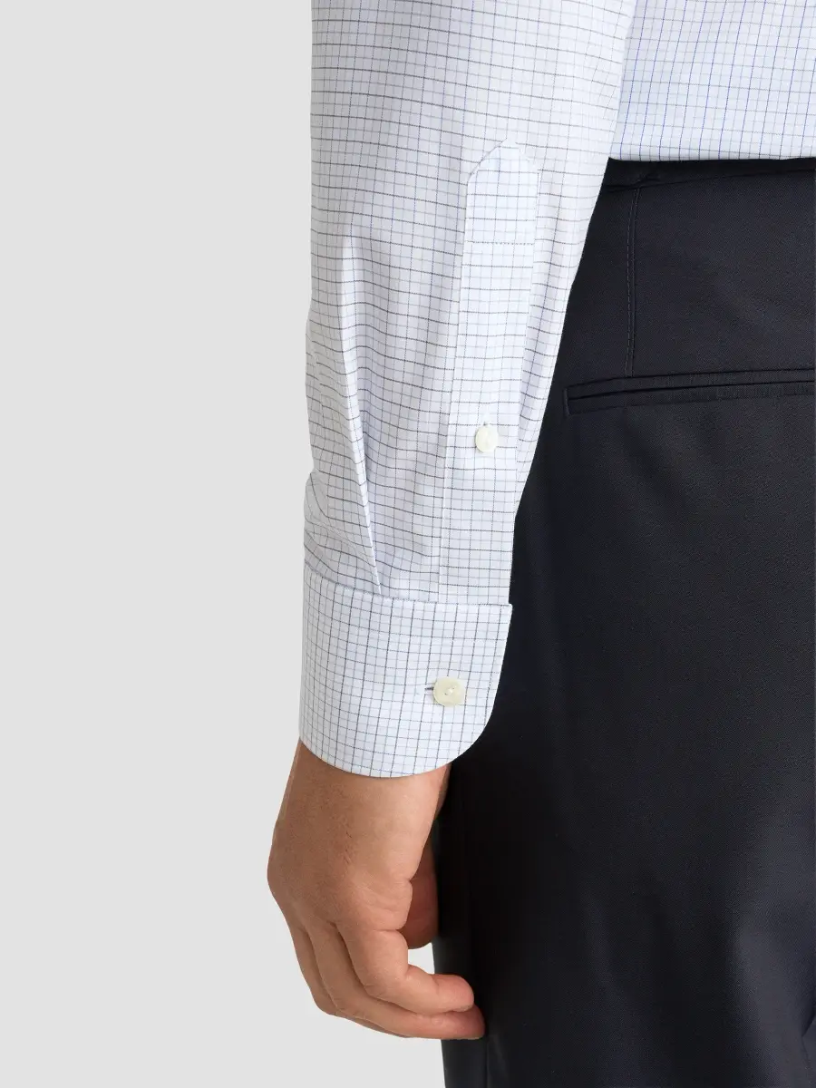 Eton Men's Cotton Check Shirt | Thumbnail 7 Eton Men's Cotton Check Shirt | Thumbnail 7