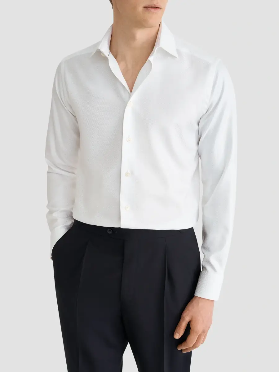 Eton Men's Cotton Twill Shirt | Thumbnail 2