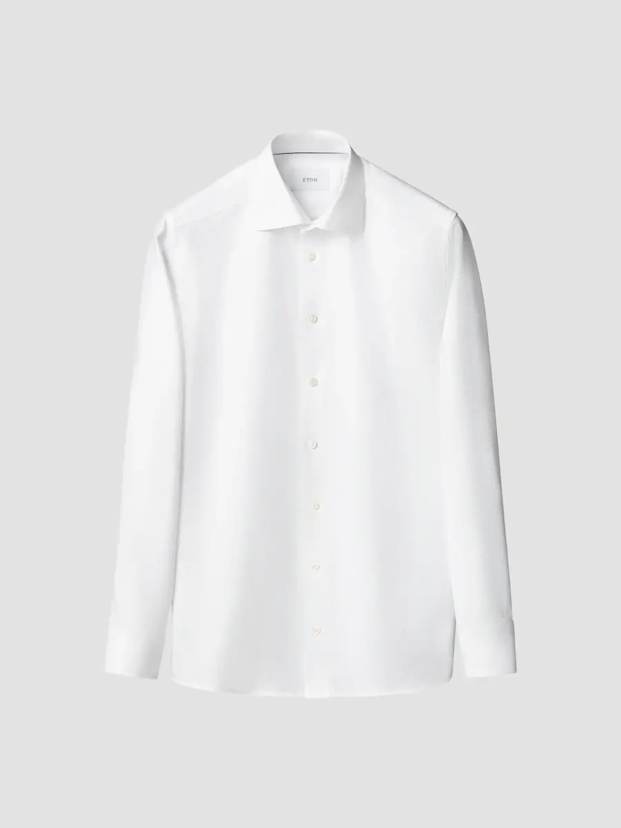 Eton Men's Cotton Twill Shirt | Thumbnail 4