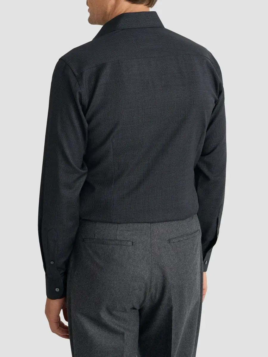 Eton Men's Houndstooth Wool Shirt | Thumbnail 2
