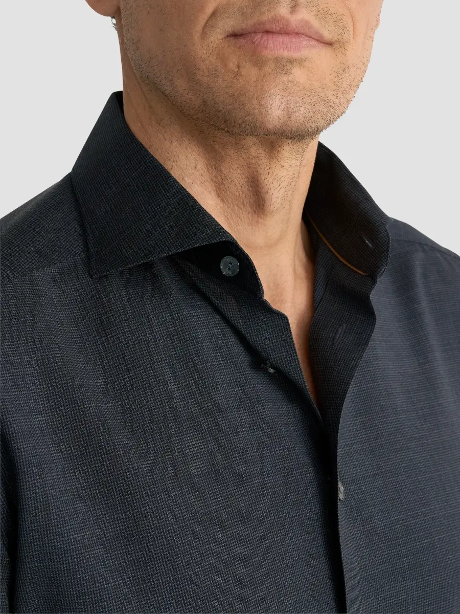 Eton Men's Houndstooth Wool Shirt | Thumbnail 5