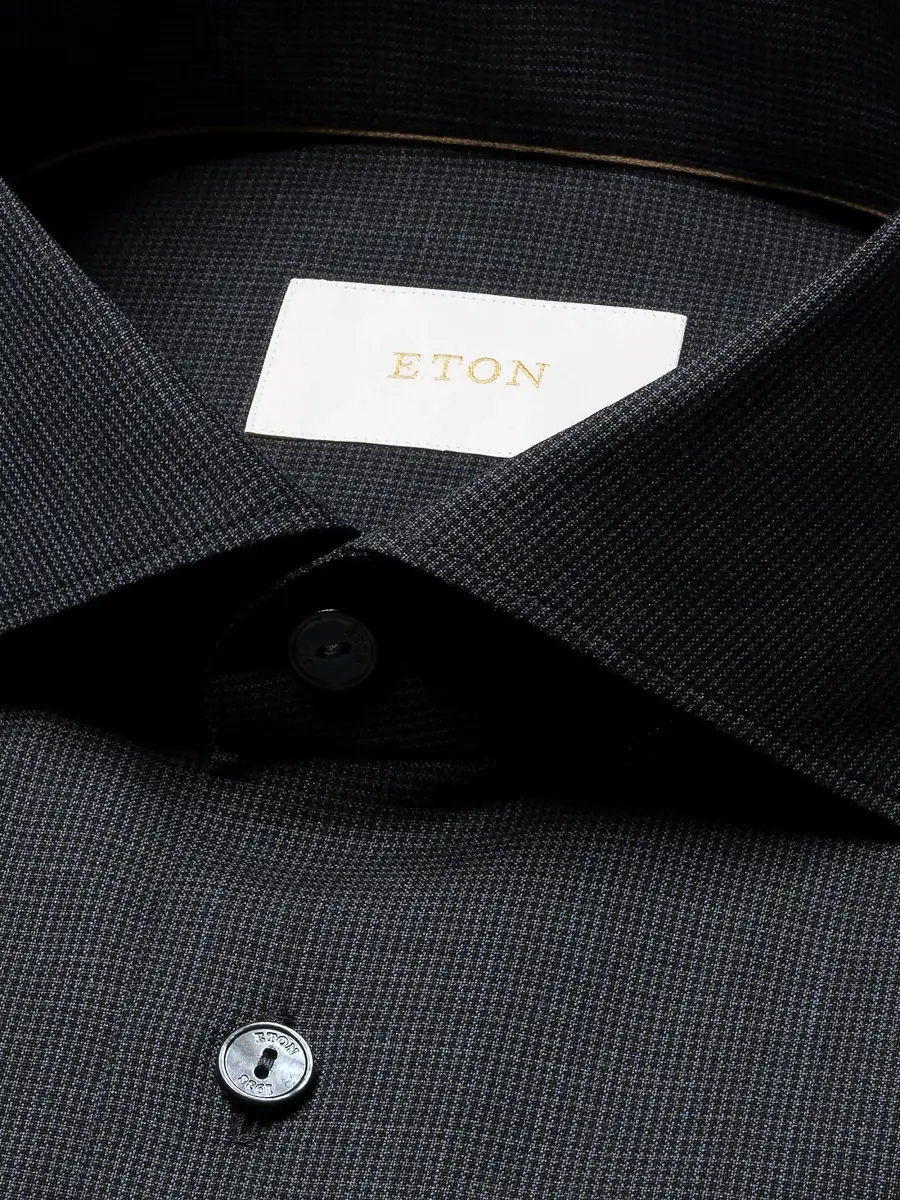Eton Men's Houndstooth Wool Shirt | Thumbnail 7