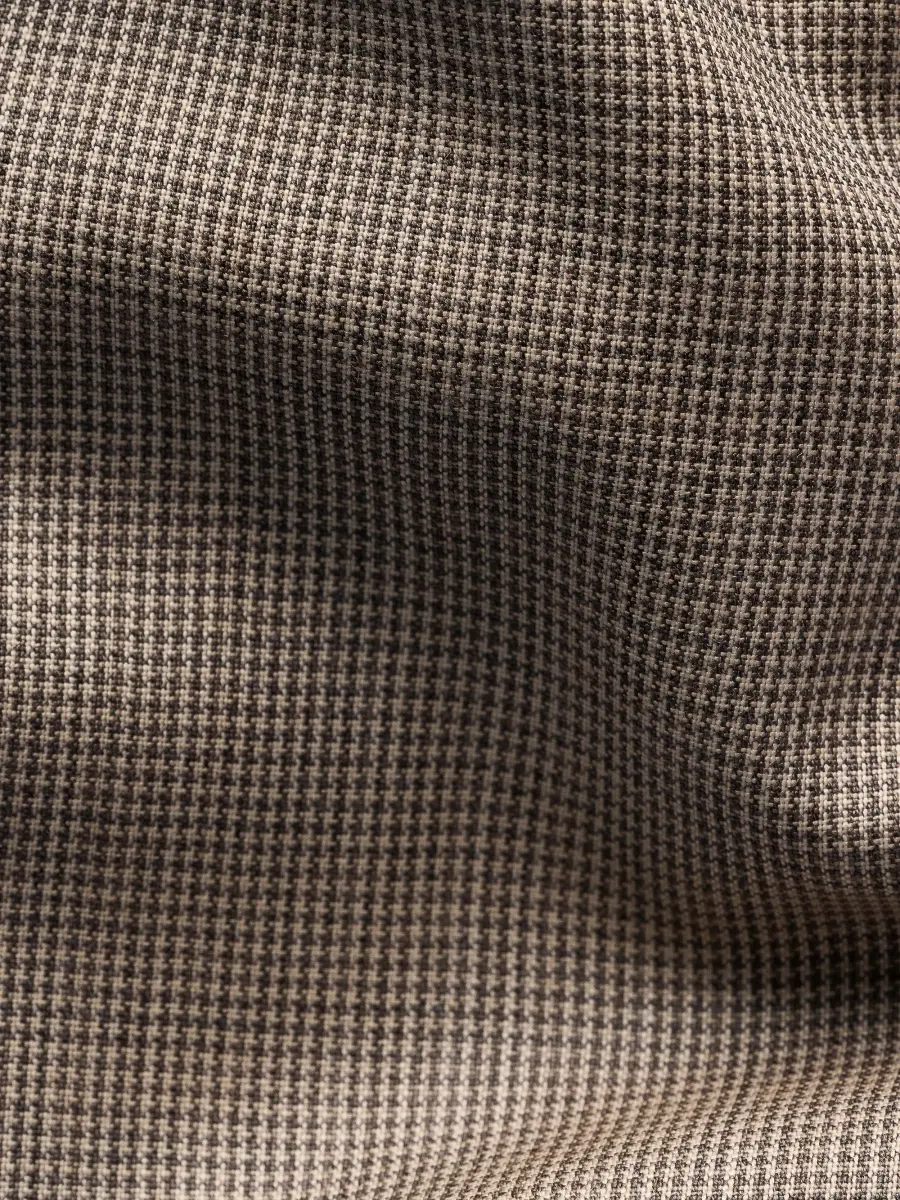 Eton Men's Merino Wool Micro Houndstooth Shirt | Thumbnail 9