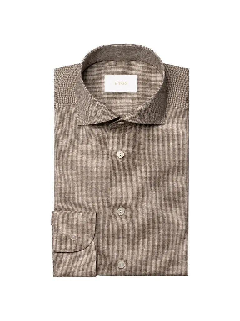 Men's Merino Wool Micro Houndstooth Shirt Men's Merino Wool Micro Houndstooth Shirt