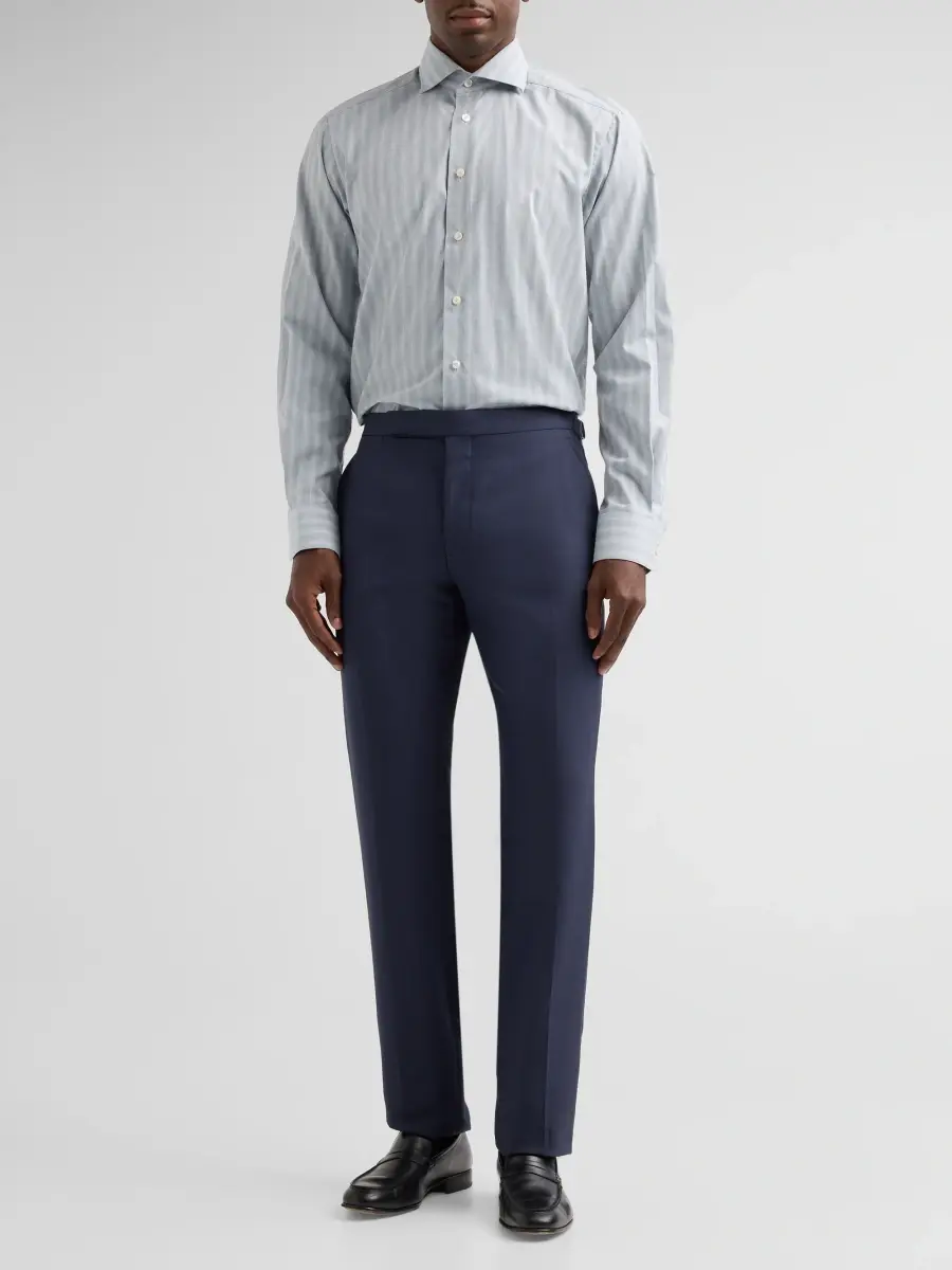 Eton Men's Glen CheckTwill Button-Front Shirt | Thumbnail 2