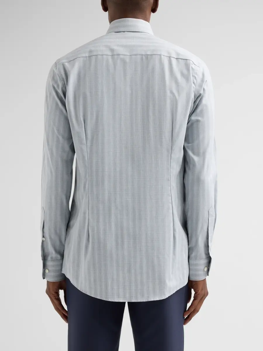 Eton Men's Glen CheckTwill Button-Front Shirt | Thumbnail 3