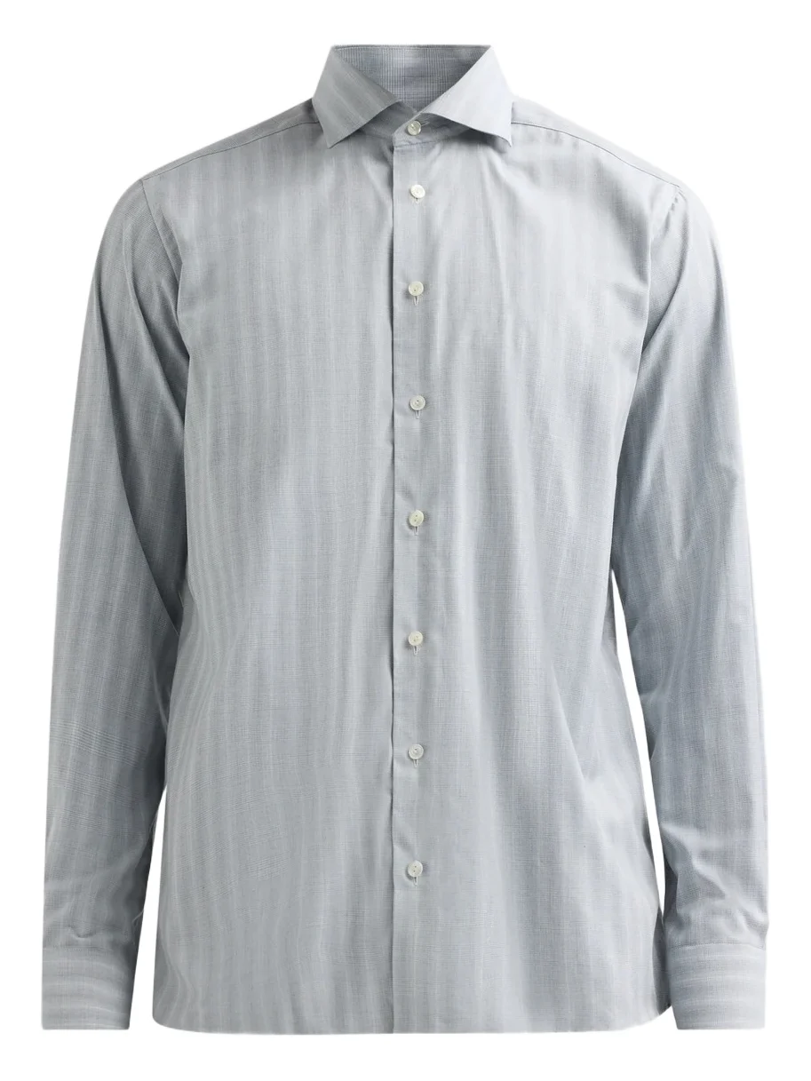 Men's Glen CheckTwill Button-Front Shirt Men's Glen CheckTwill Button-Front Shirt