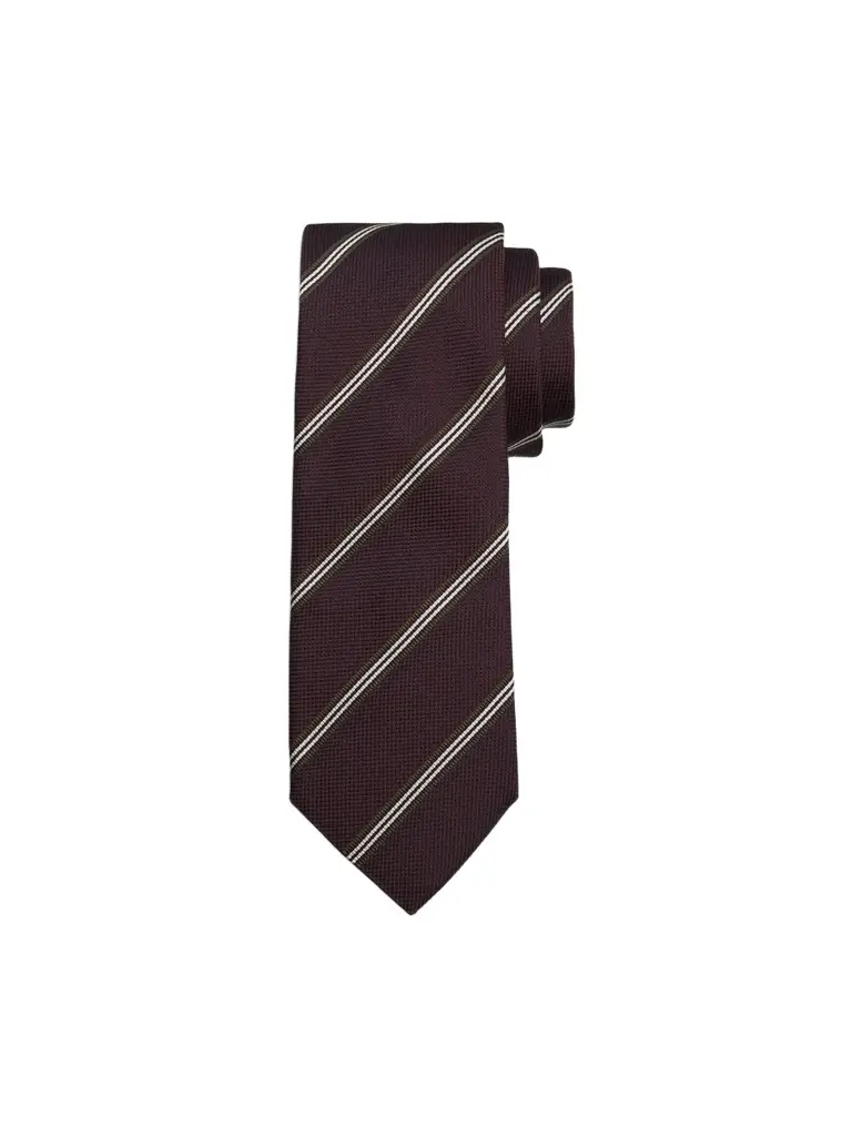 Eton Men's Striped Silk Tie