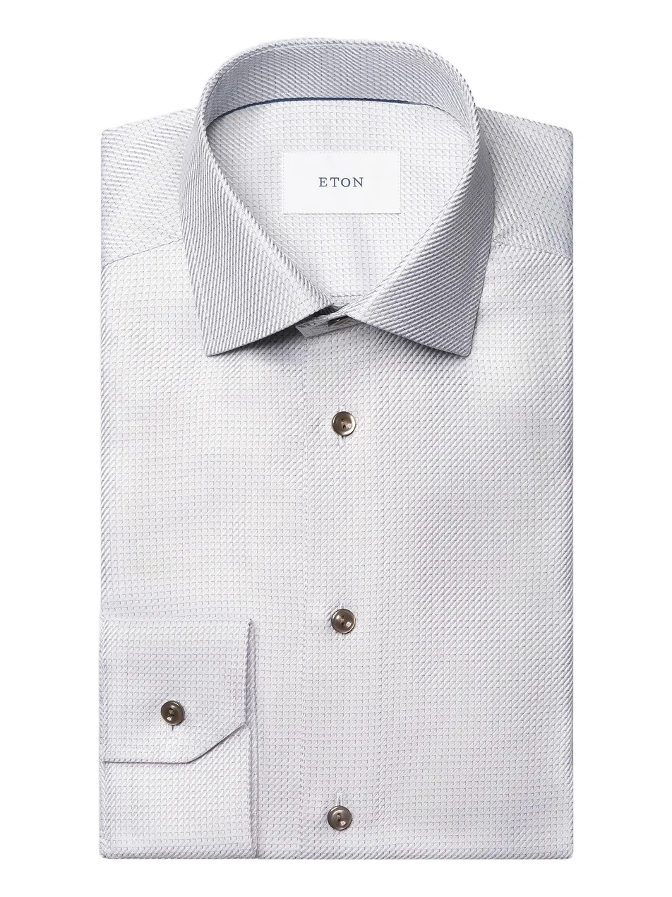 Men's Micro Check Twill Shirt