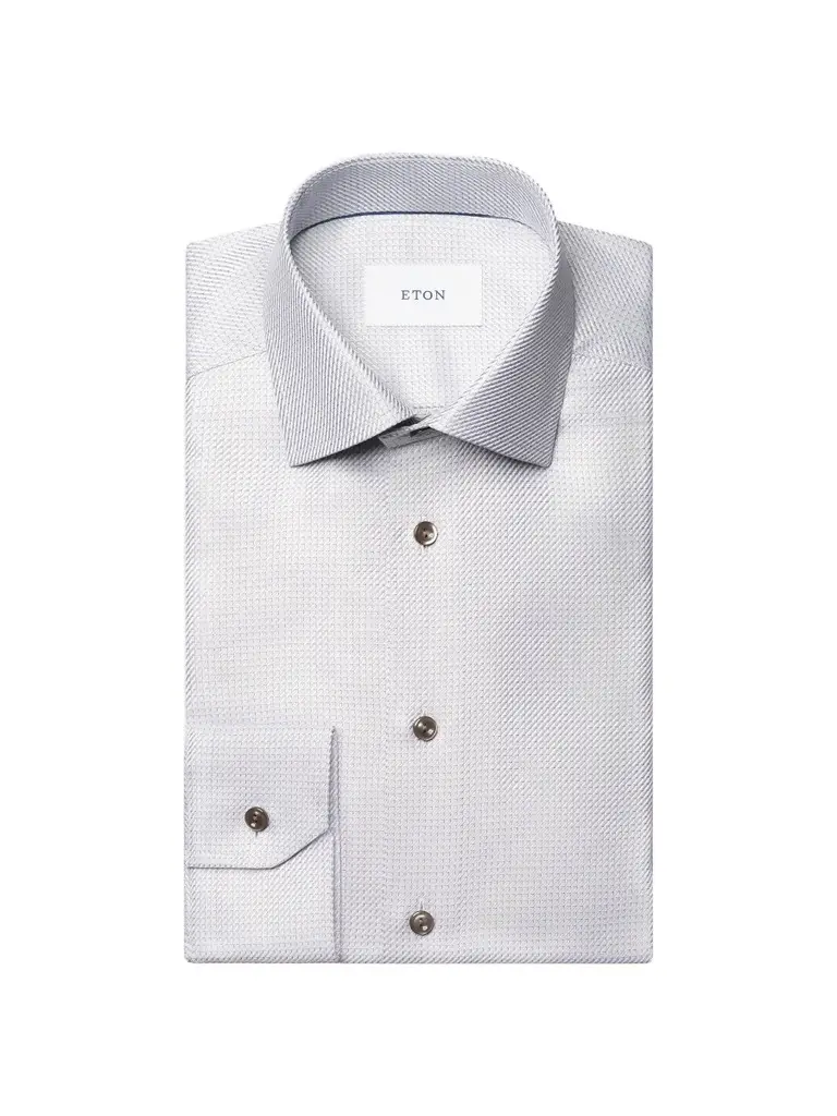 Men's Micro Check Twill Shirt