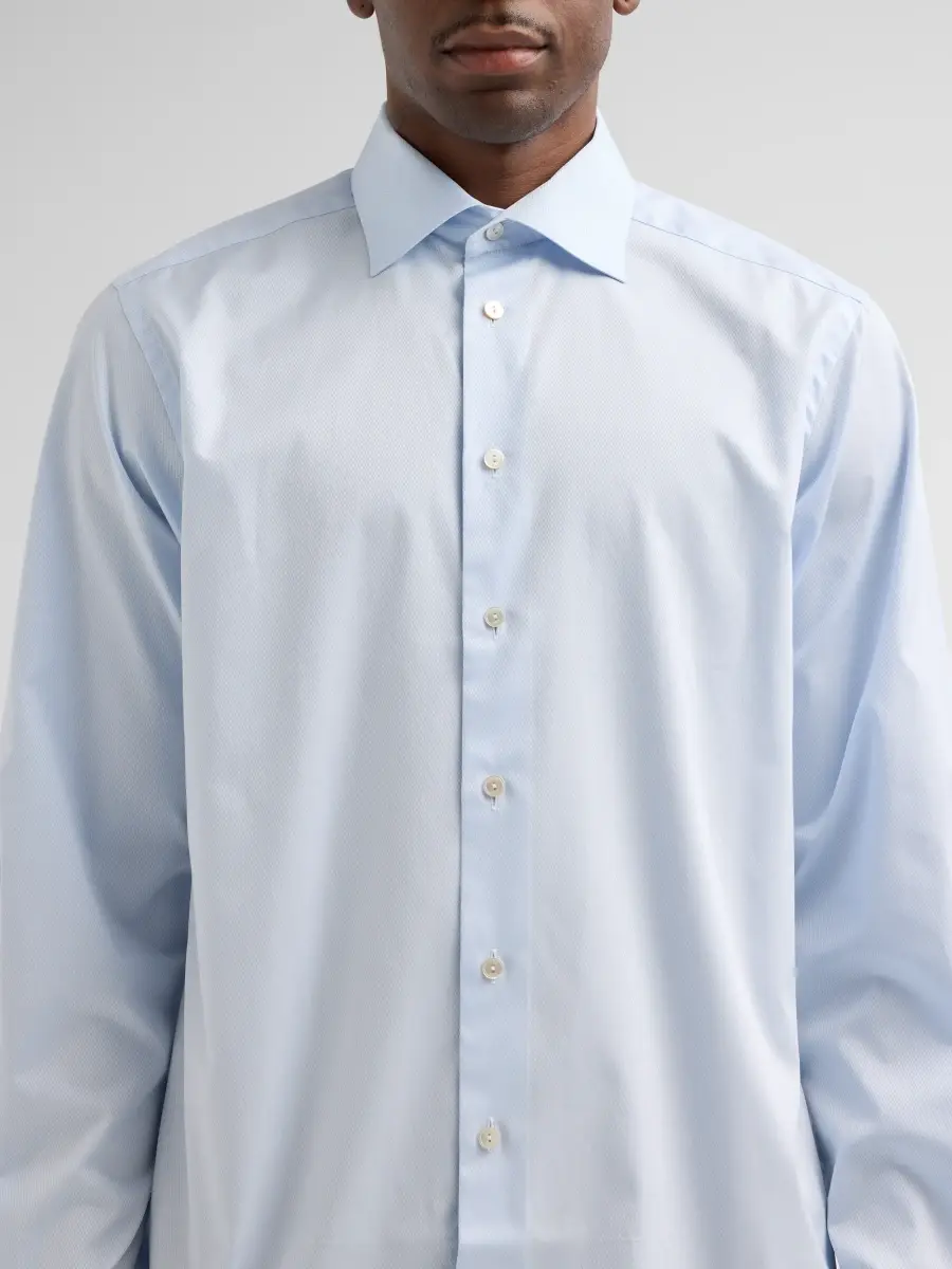 Eton Men's Cotton Check Shirt | Thumbnail 5 Eton Men's Cotton Check Shirt | Thumbnail 5