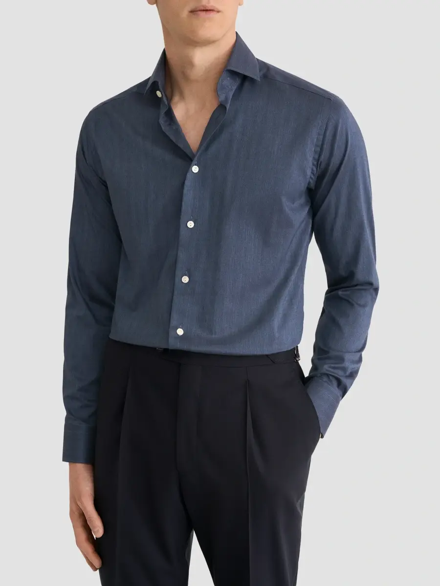 Eton Men's Flannel Button-Up Shirt | Thumbnail 3 Eton Men's Flannel Button-Up Shirt | Thumbnail 3