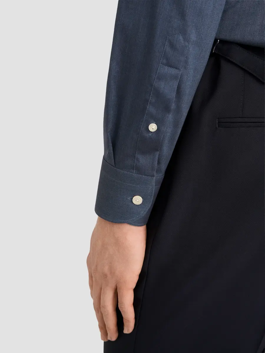 Eton Men's Flannel Button-Up Shirt | Thumbnail 6 Eton Men's Flannel Button-Up Shirt | Thumbnail 6