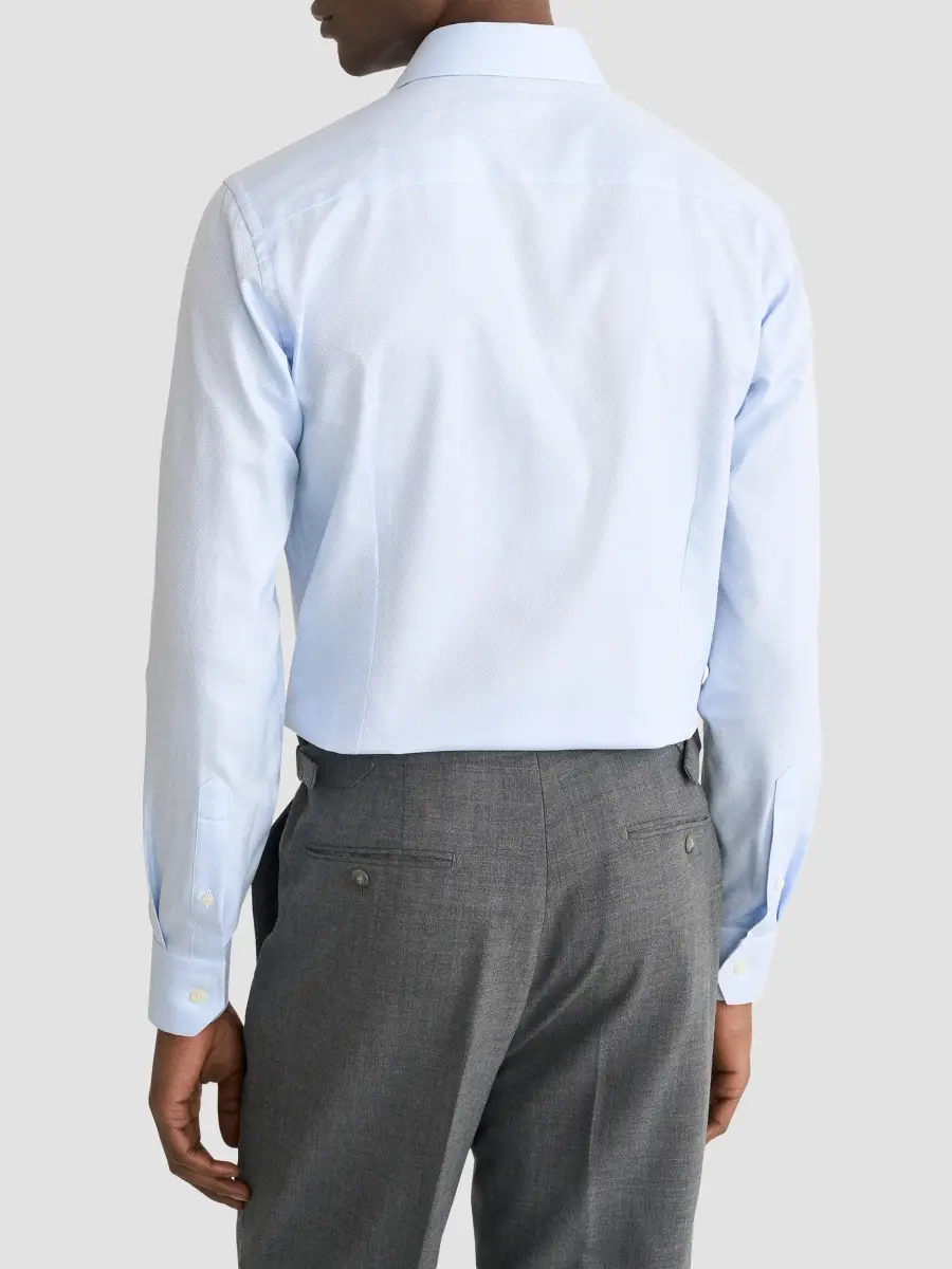 Eton Men's Herringbone Twill Shirt | Thumbnail 3 Eton Men's Herringbone Twill Shirt | Thumbnail 3