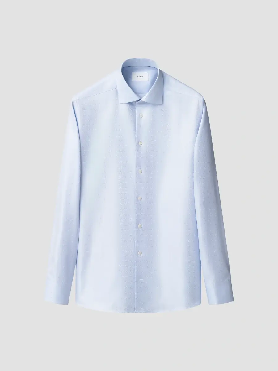 Eton Men's Herringbone Twill Shirt | Thumbnail 4 Eton Men's Herringbone Twill Shirt | Thumbnail 4