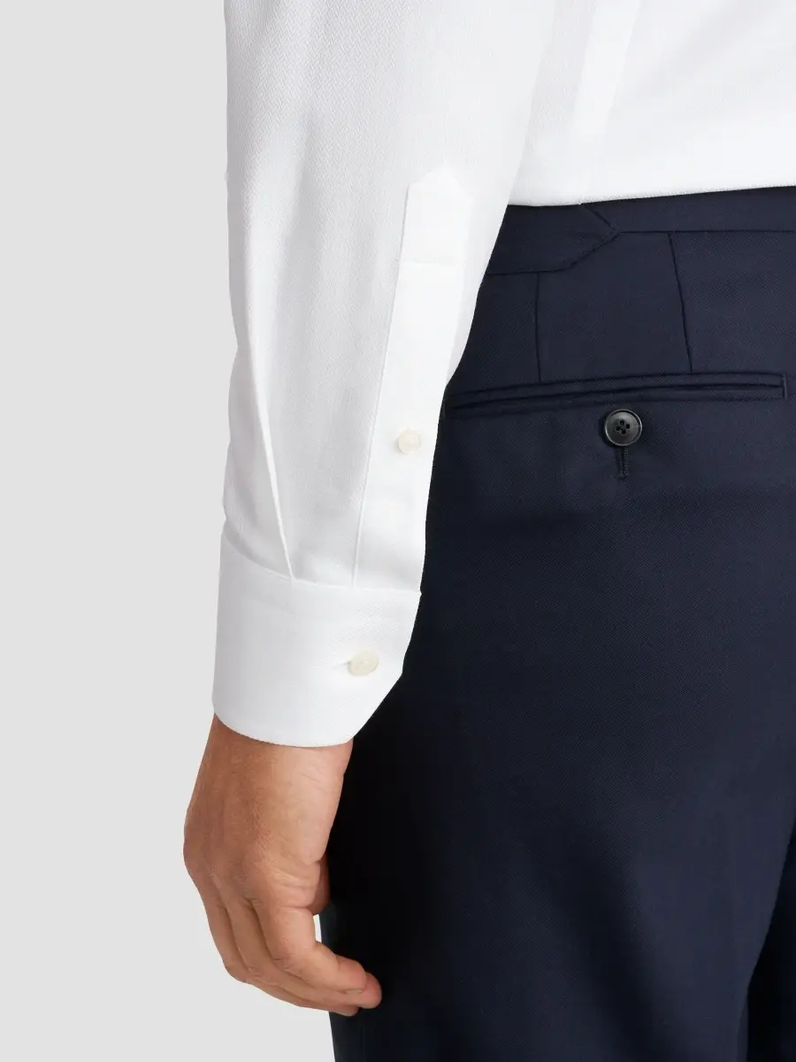 Eton Men's Herringbone Twill Shirt | Thumbnail 7 Eton Men's Herringbone Twill Shirt | Thumbnail 7