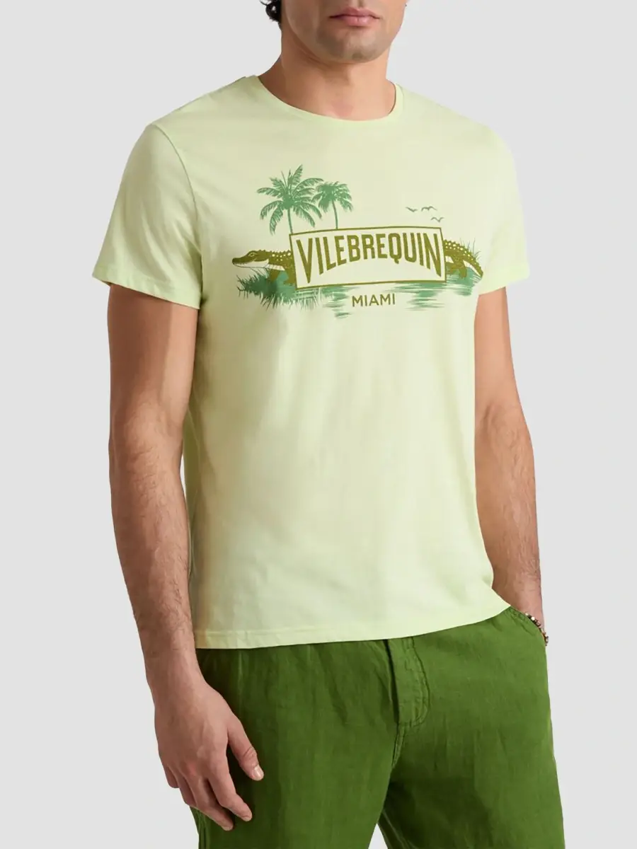 Vilebrequin Men's City Logo Jersey T-Shirt | Thumbnail 2 Vilebrequin Men's City Logo Jersey T-Shirt | Thumbnail 2