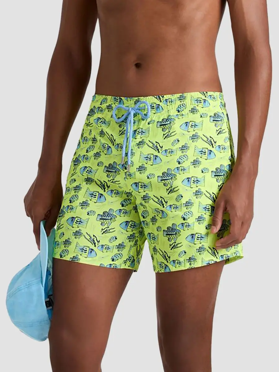 Vilebrequin Men's Aquatic Print Swim Shorts | Thumbnail 2