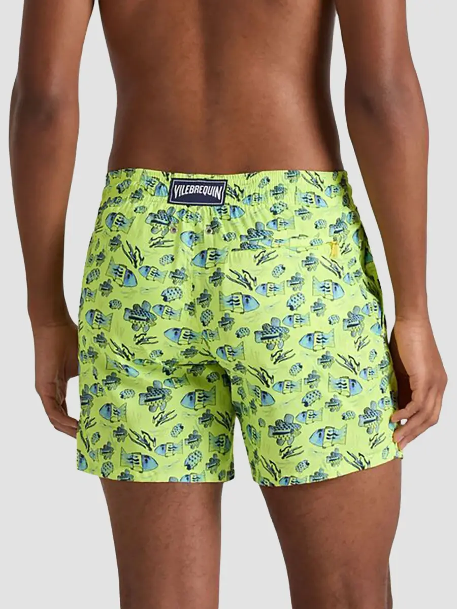 Vilebrequin Men's Aquatic Print Swim Shorts | Thumbnail 3
