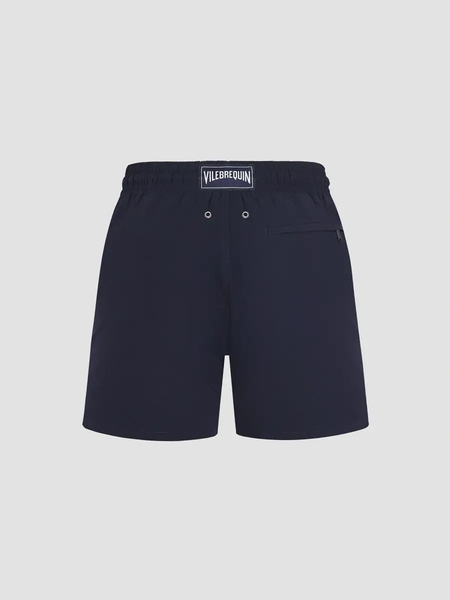 Vilebrequin Men's Solid Micro-Perforated Light Swim Shorts | Thumbnail 6