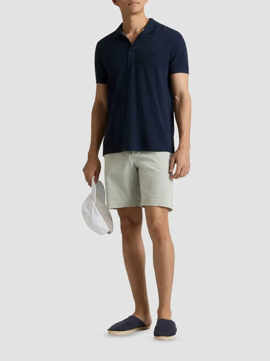 Vilebrequin Men's Cloudy Stripes Seersucker Shorts | Thumbnail 2 Vilebrequin Men's Cloudy Stripes Seersucker Shorts | Thumbnail 2