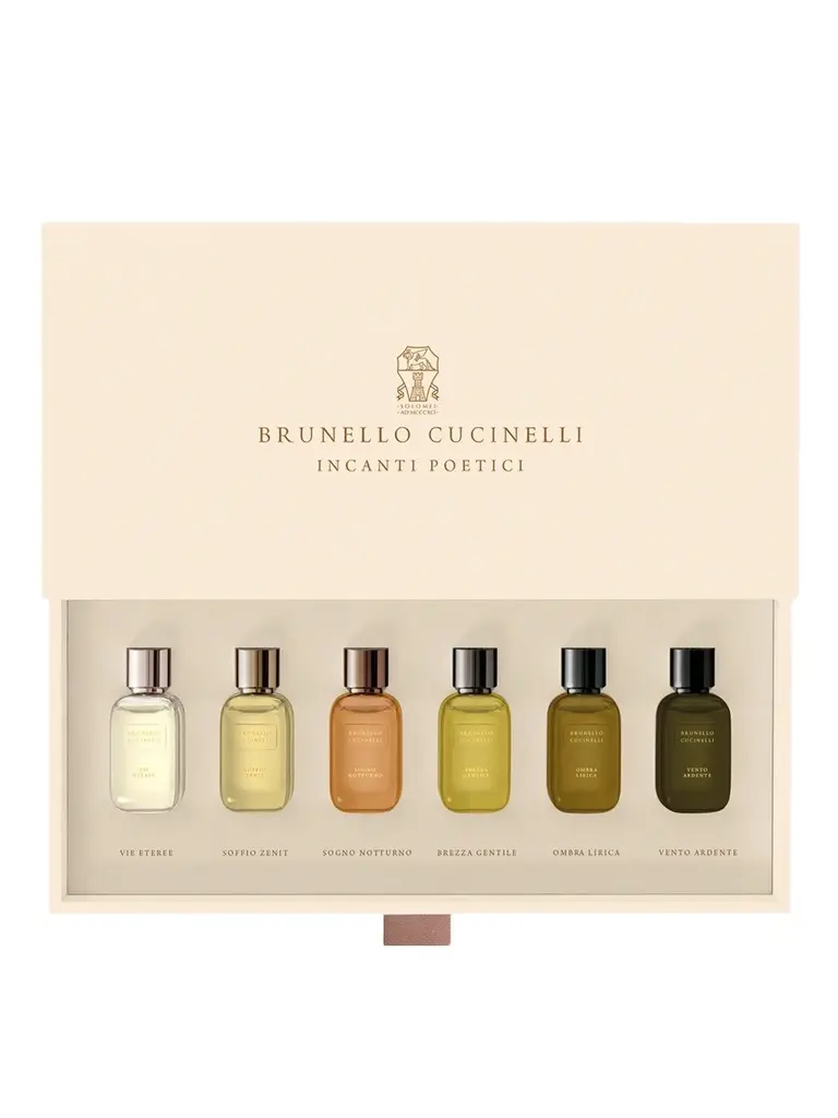 Brunello Cucinelli Incanti Poetici 6-Piece Fragrance Set
