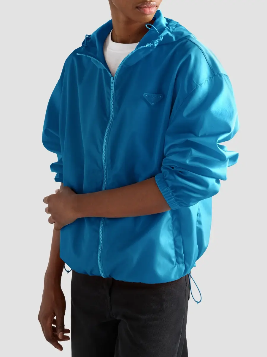 Prada Women's Nylon Rain Jacket | Thumbnail 3 Prada Women's Nylon Rain Jacket | Thumbnail 3