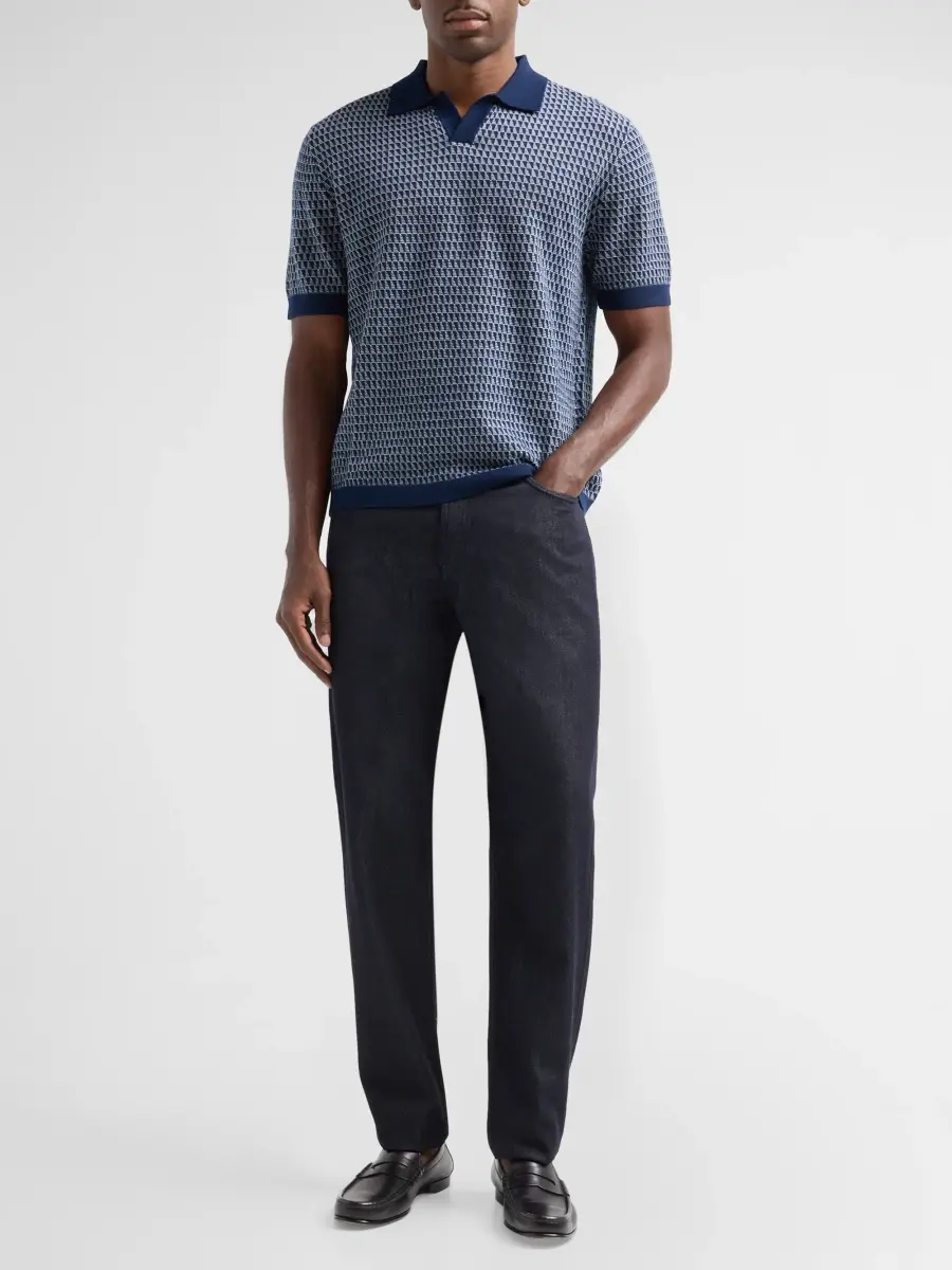 Emporio Armani Men's Straight-Leg Jeans | Thumbnail 2