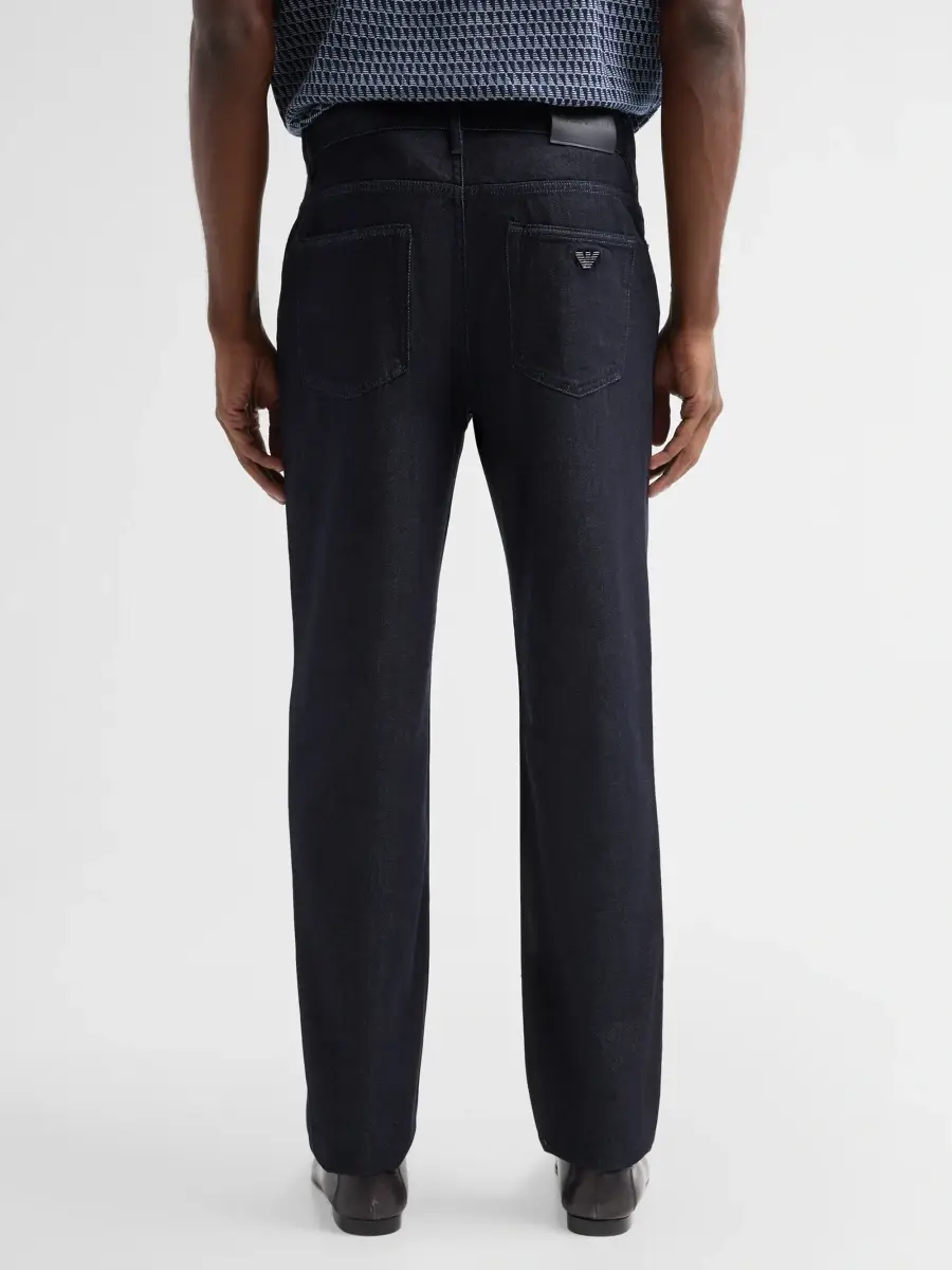 Emporio Armani Men's Straight-Leg Jeans | Thumbnail 3