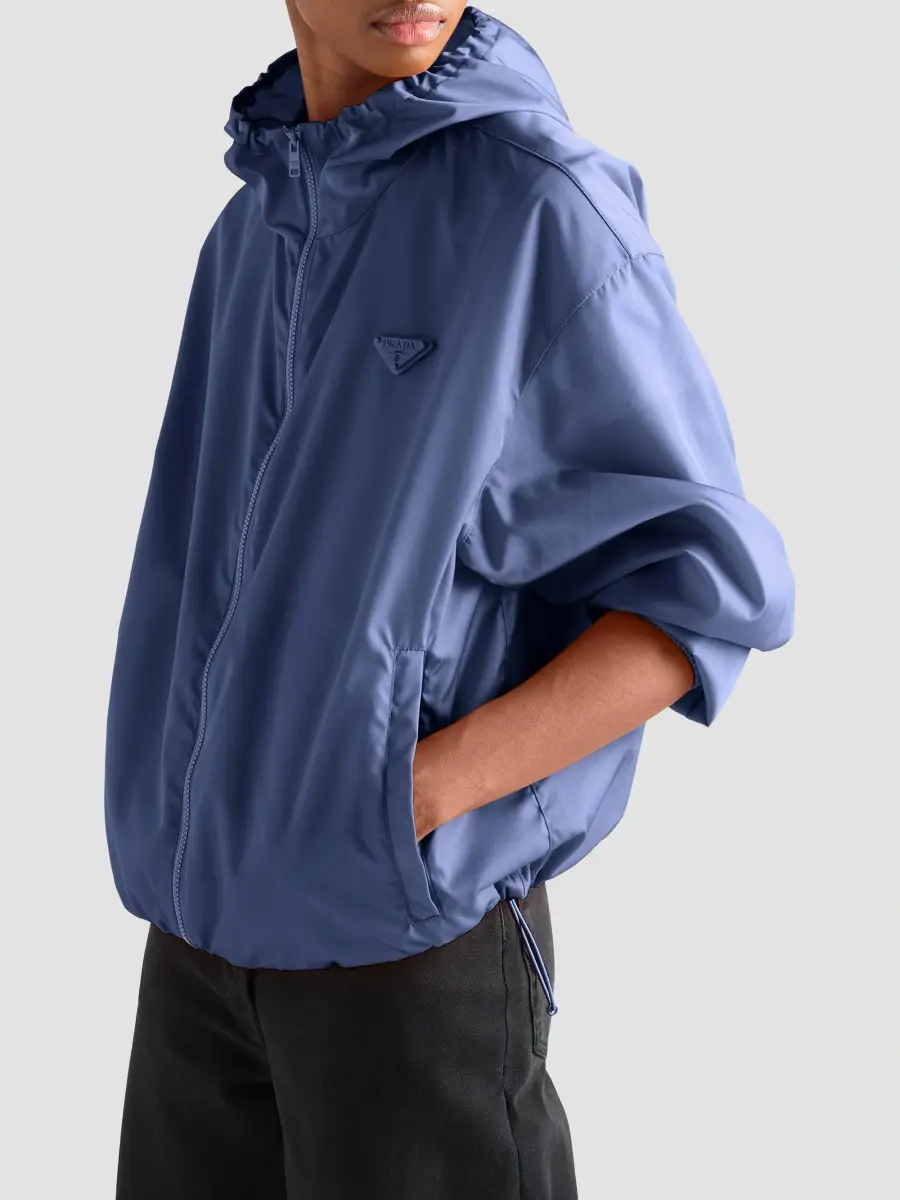 Prada Women's Nylon Rain Jacket | Thumbnail 3 Prada Women's Nylon Rain Jacket | Thumbnail 3