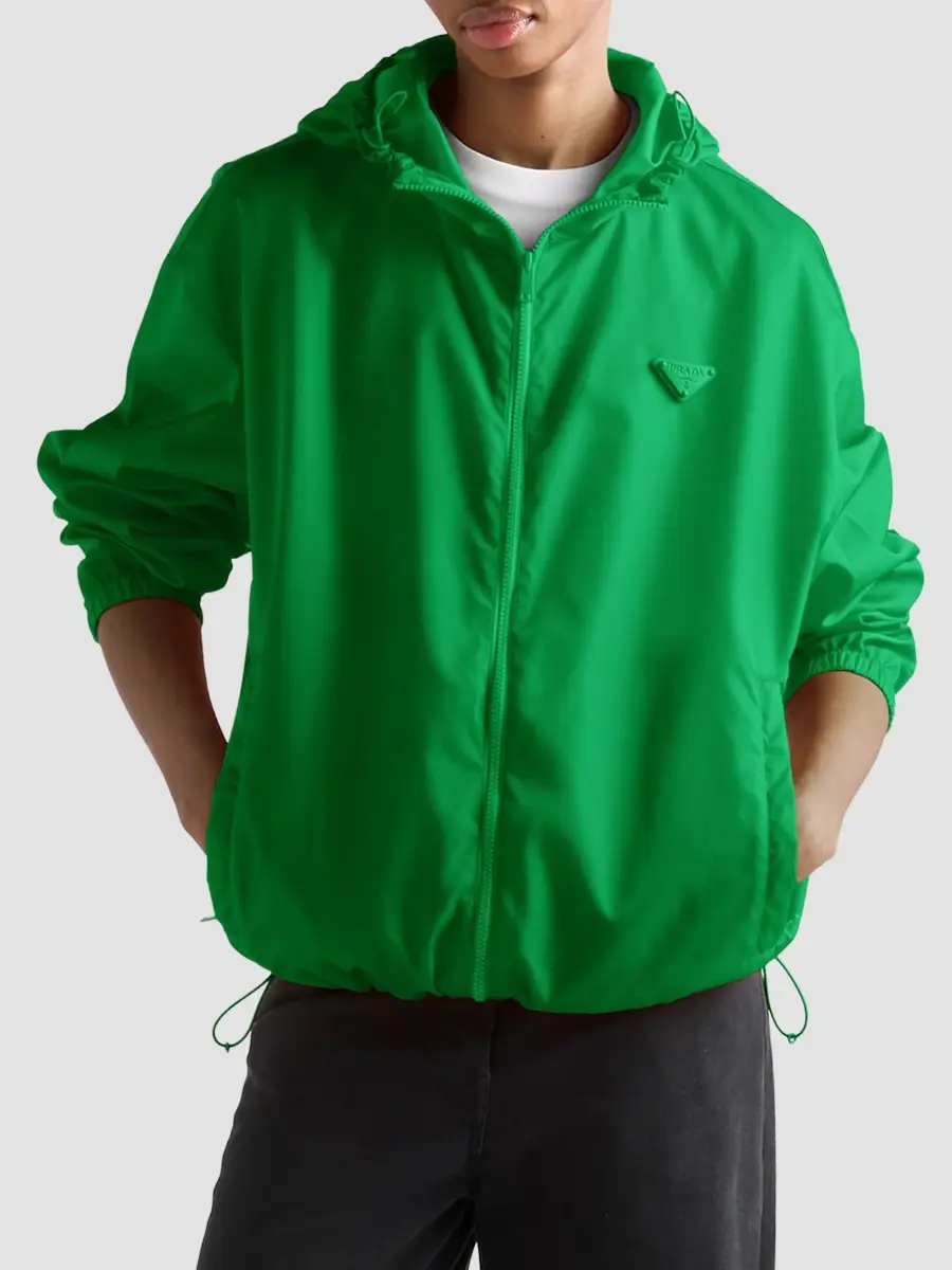 Prada Women's Nylon Rain Jacket | Thumbnail 2 Prada Women's Nylon Rain Jacket | Thumbnail 2