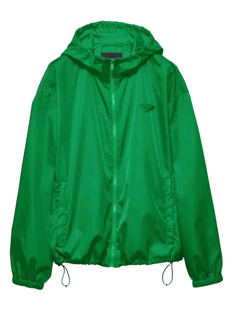 Prada Women's Nylon Rain Jacket
