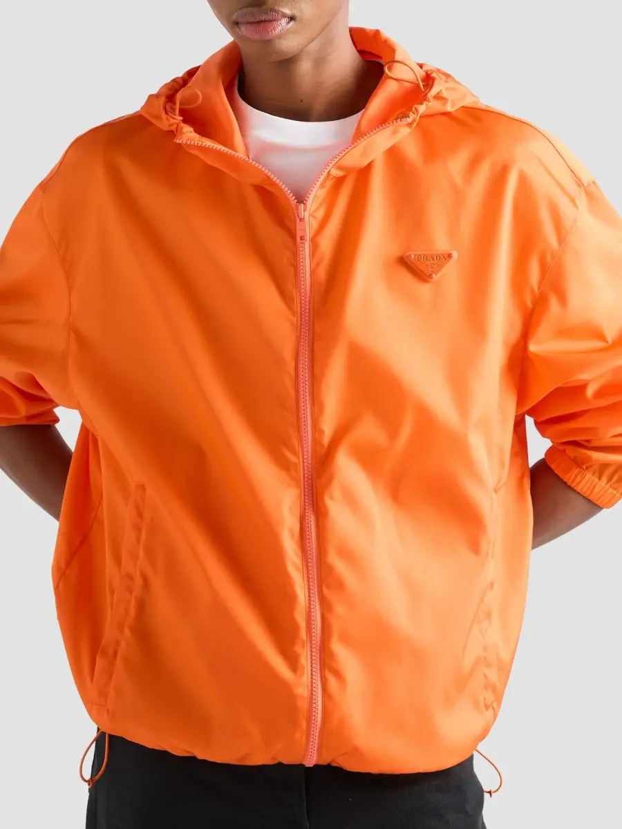 Prada Women's Nylon Rain Jacket | Thumbnail 3 Prada Women's Nylon Rain Jacket | Thumbnail 3