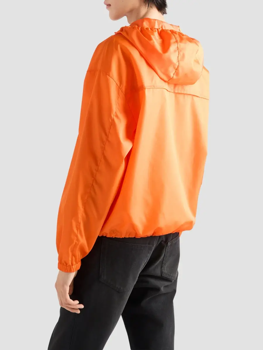 Prada Women's Nylon Rain Jacket | Thumbnail 4 Prada Women's Nylon Rain Jacket | Thumbnail 4