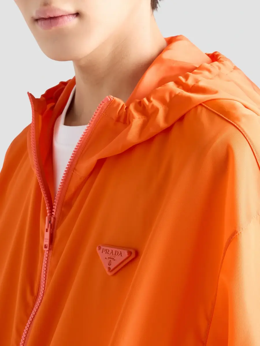 Prada Women's Nylon Rain Jacket | Thumbnail 5 Prada Women's Nylon Rain Jacket | Thumbnail 5