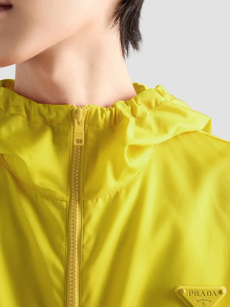 Prada Women's Nylon Rain Jacket | Thumbnail 6 Prada Women's Nylon Rain Jacket | Thumbnail 6