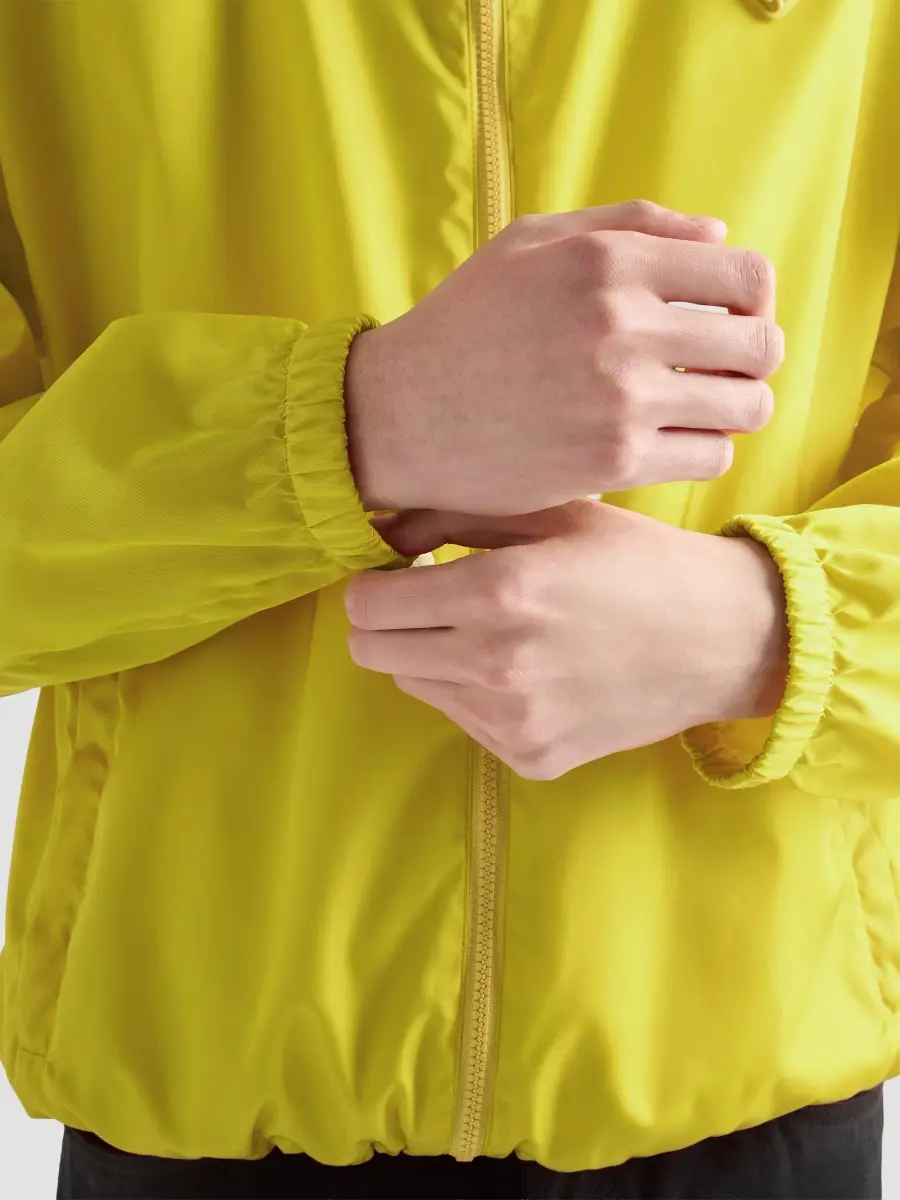 Prada Women's Nylon Rain Jacket | Thumbnail 7 Prada Women's Nylon Rain Jacket | Thumbnail 7
