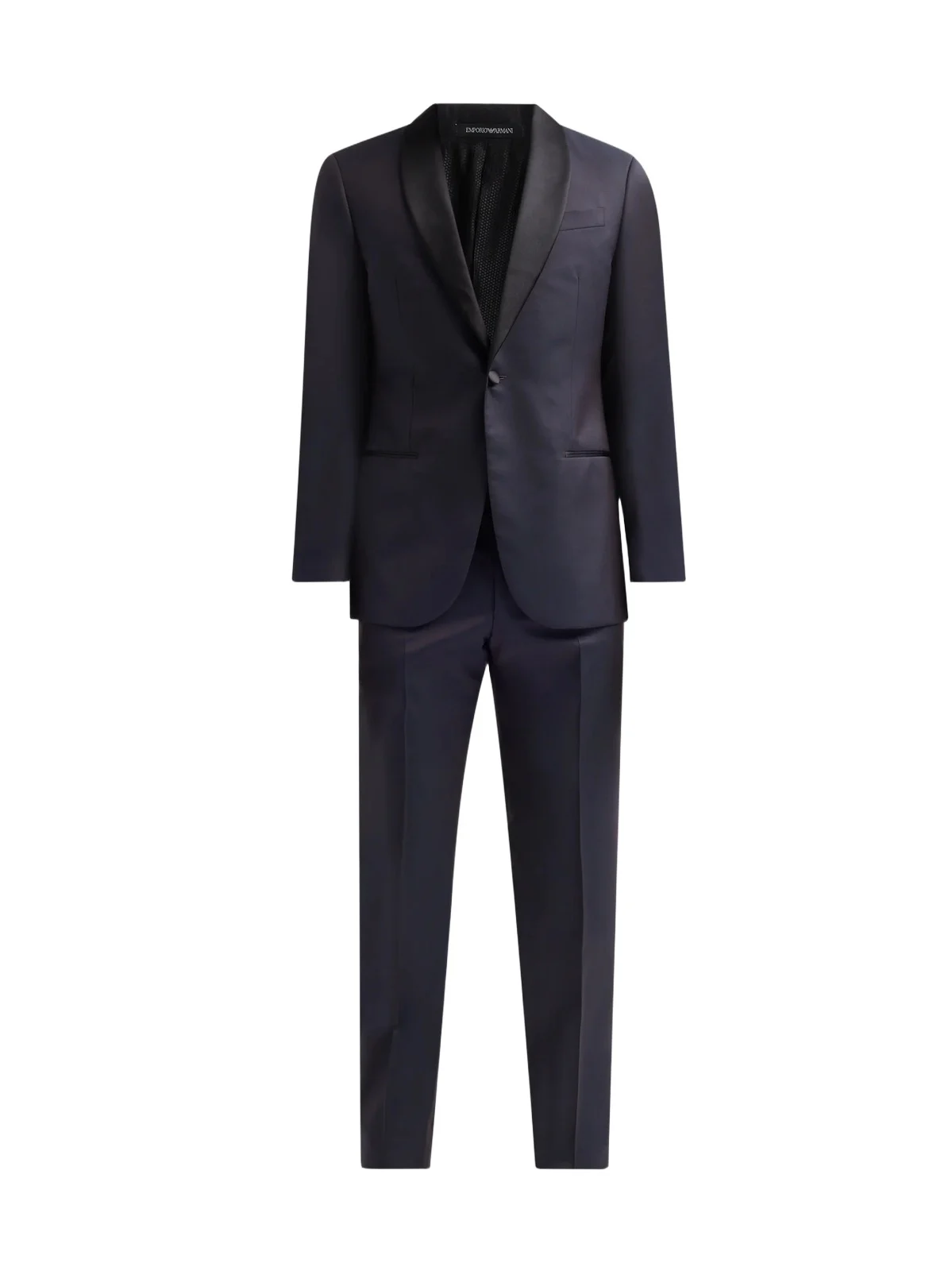 Emporio Armani Men's Woven Satin-Trim Single-Breasted Suit