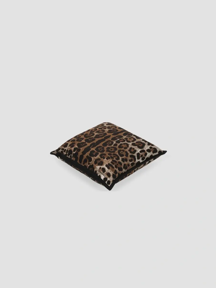 Dolce & Gabbana Leopard-Print Pillow | Thumbnail 2 Dolce & Gabbana Leopard-Print Pillow | Thumbnail 2