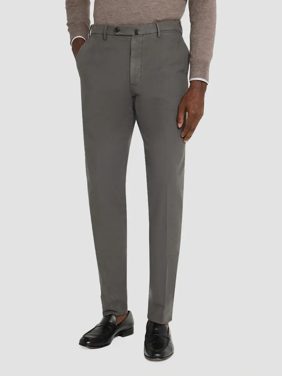 Slowear Men's Doeskin Flat-Front Pants | Thumbnail 4 Slowear Men's Doeskin Flat-Front Pants | Thumbnail 4