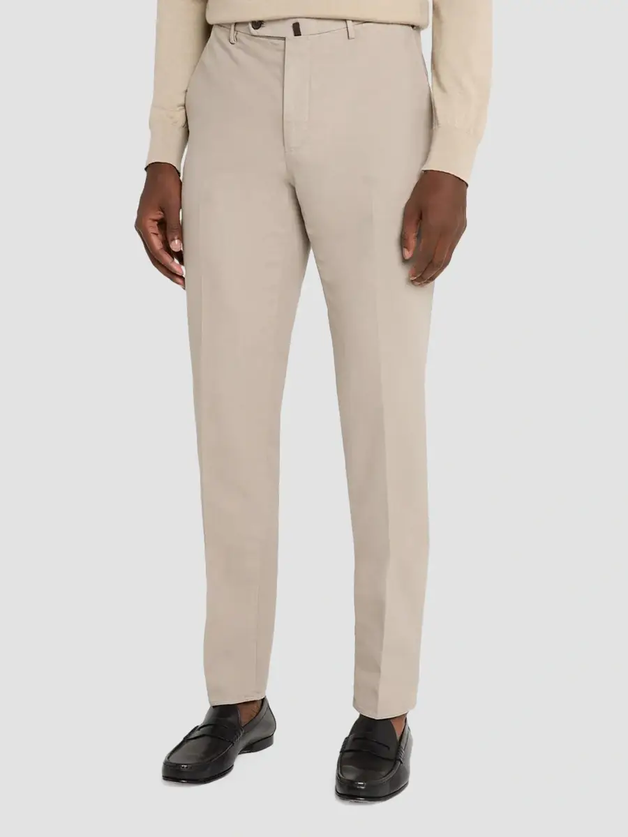 Slowear Men's Doeskin Flat-Front Pants | Thumbnail 4 Slowear Men's Doeskin Flat-Front Pants | Thumbnail 4