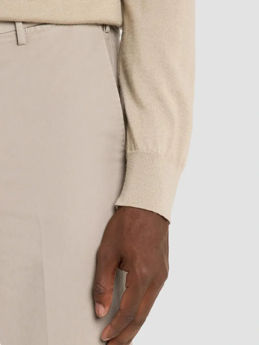 Slowear Men's Doeskin Flat-Front Pants | Thumbnail 5 Slowear Men's Doeskin Flat-Front Pants | Thumbnail 5