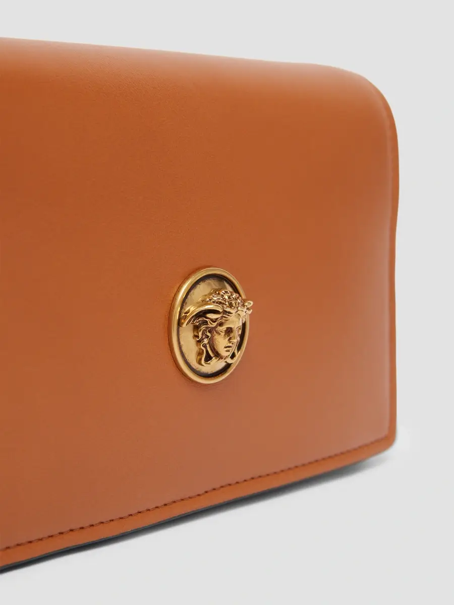 Versace Women's Emblème Mini Leather Clutch | Thumbnail 7 Versace Women's Emblème Mini Leather Clutch | Thumbnail 7