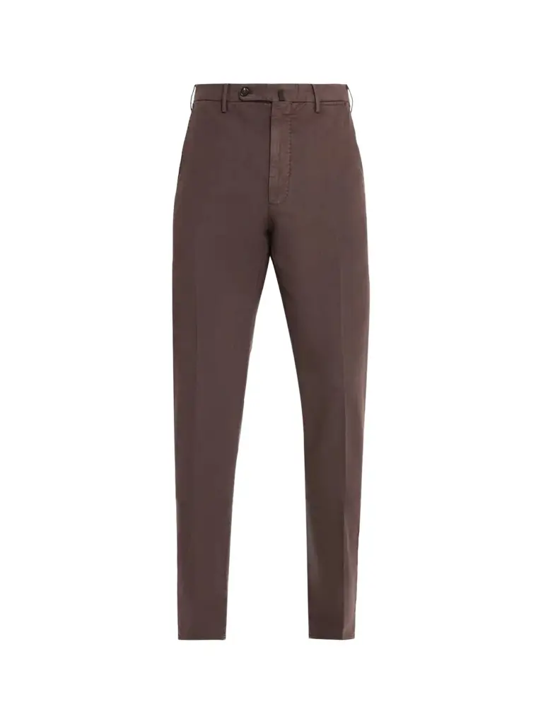 Slowear Men's Doeskin Flat-Front Pants