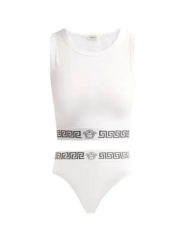 Versace Women's Jersey Sports Bra