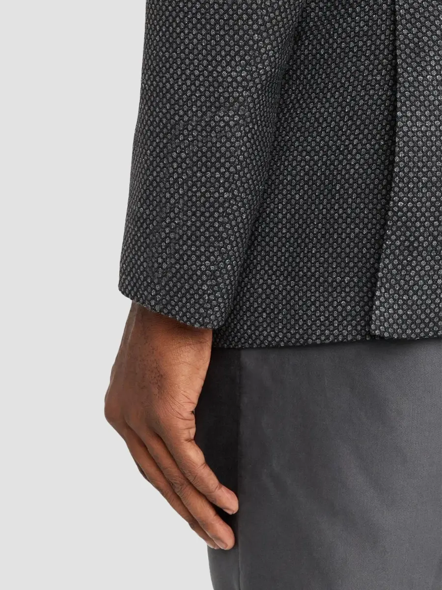 Kiton Men's Birdseye Wool-Blend Sport Jacket | Thumbnail 8 Kiton Men's Birdseye Wool-Blend Sport Jacket | Thumbnail 8